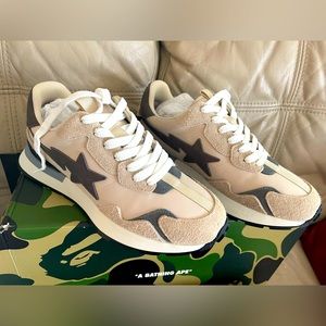 Brand New A Bathing Ape road Star Shoes Size 9 unisex